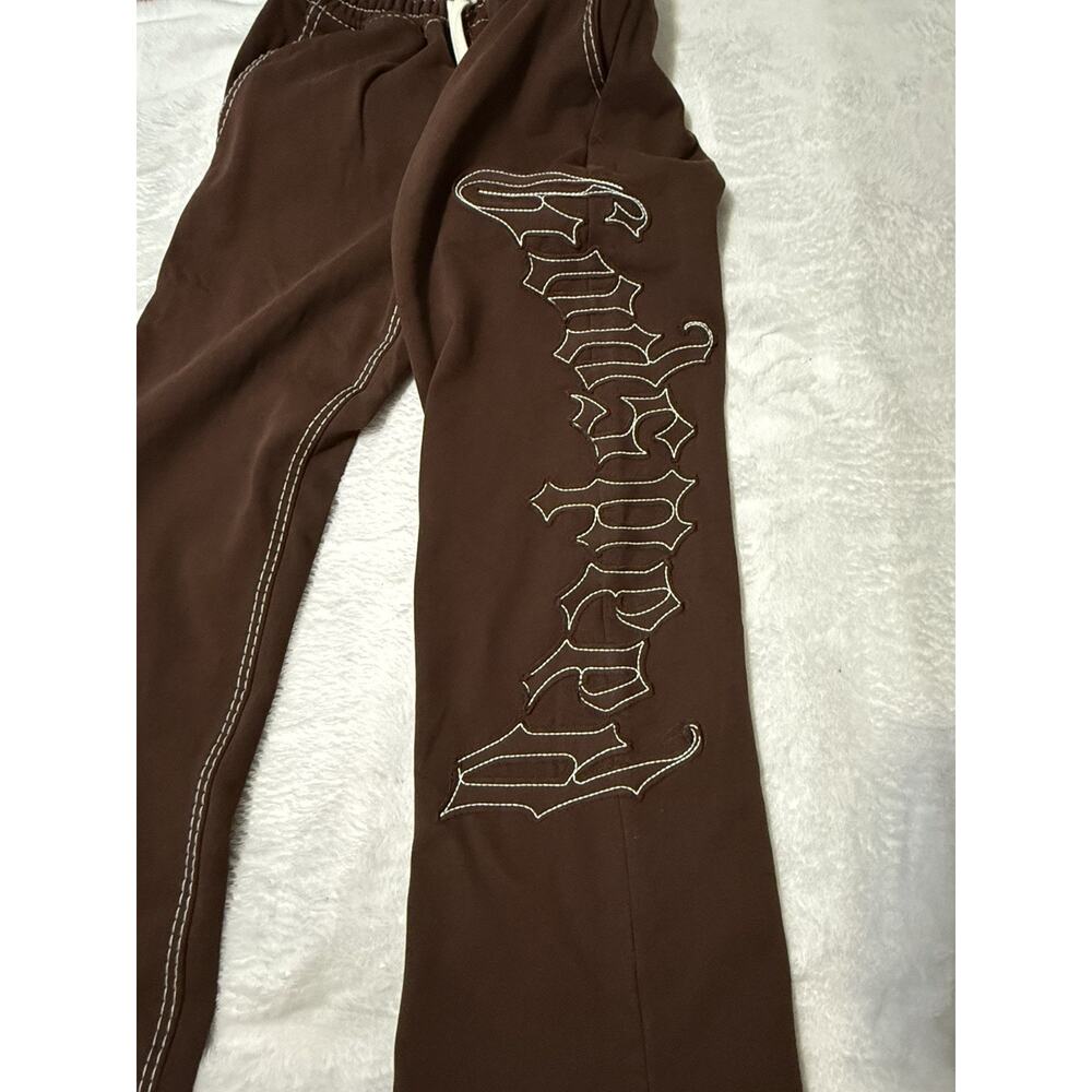 NWT GODSPEED OG LOGO SWEATPANTS STITCHED MOCHA Size XS 100% Authentic $190 MSRP